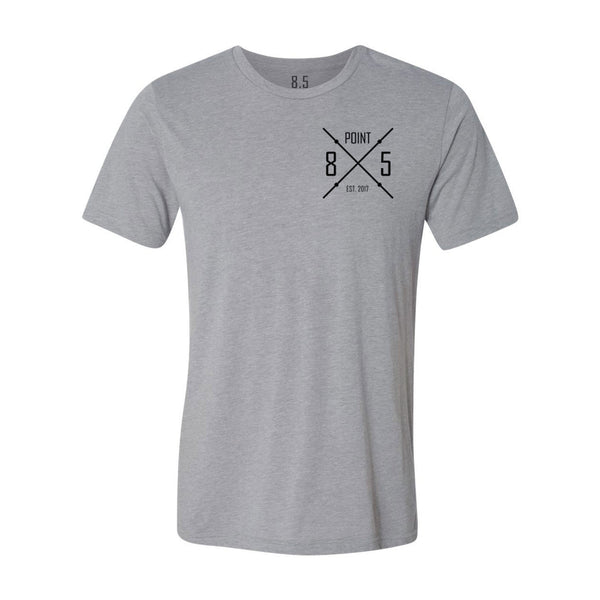 Grey Barbell Tee
