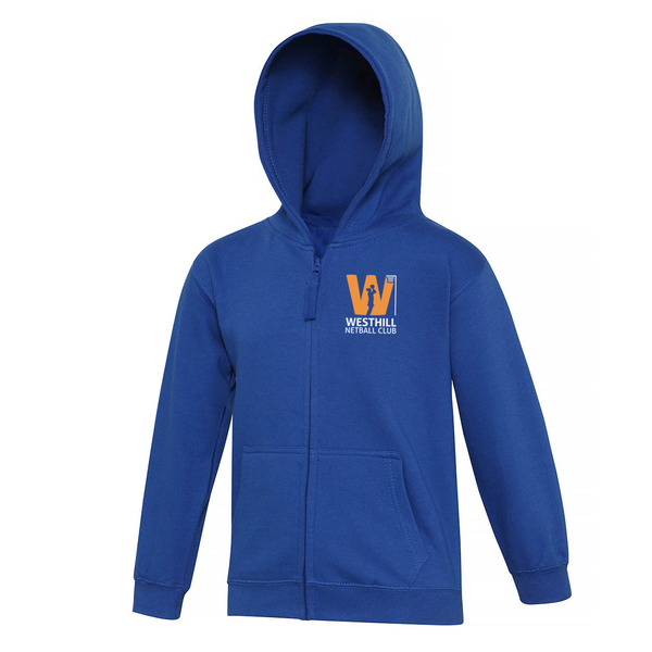 Westhill Netball Club Zip up Hoodie  - Junior
