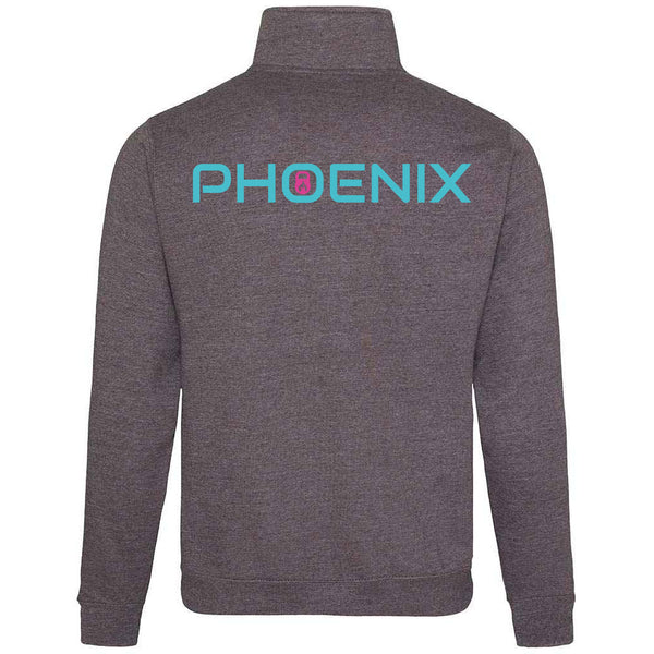 Phoenix 1/2 Zip - Charcoal