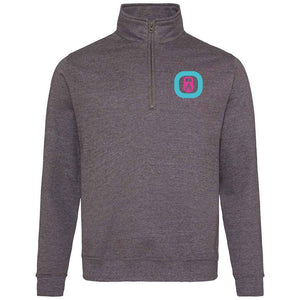 Phoenix 1/2 Zip - Charcoal