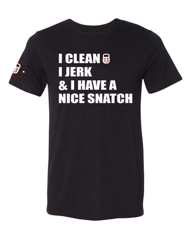 D13 - I Clean, I Jerk & I have a nice Snatch