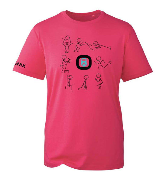 Saturday Circuits Pink T-shirt