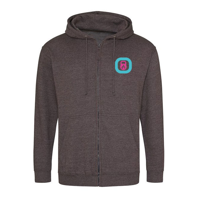 Phoenix Zip Hoodie - Charcoal