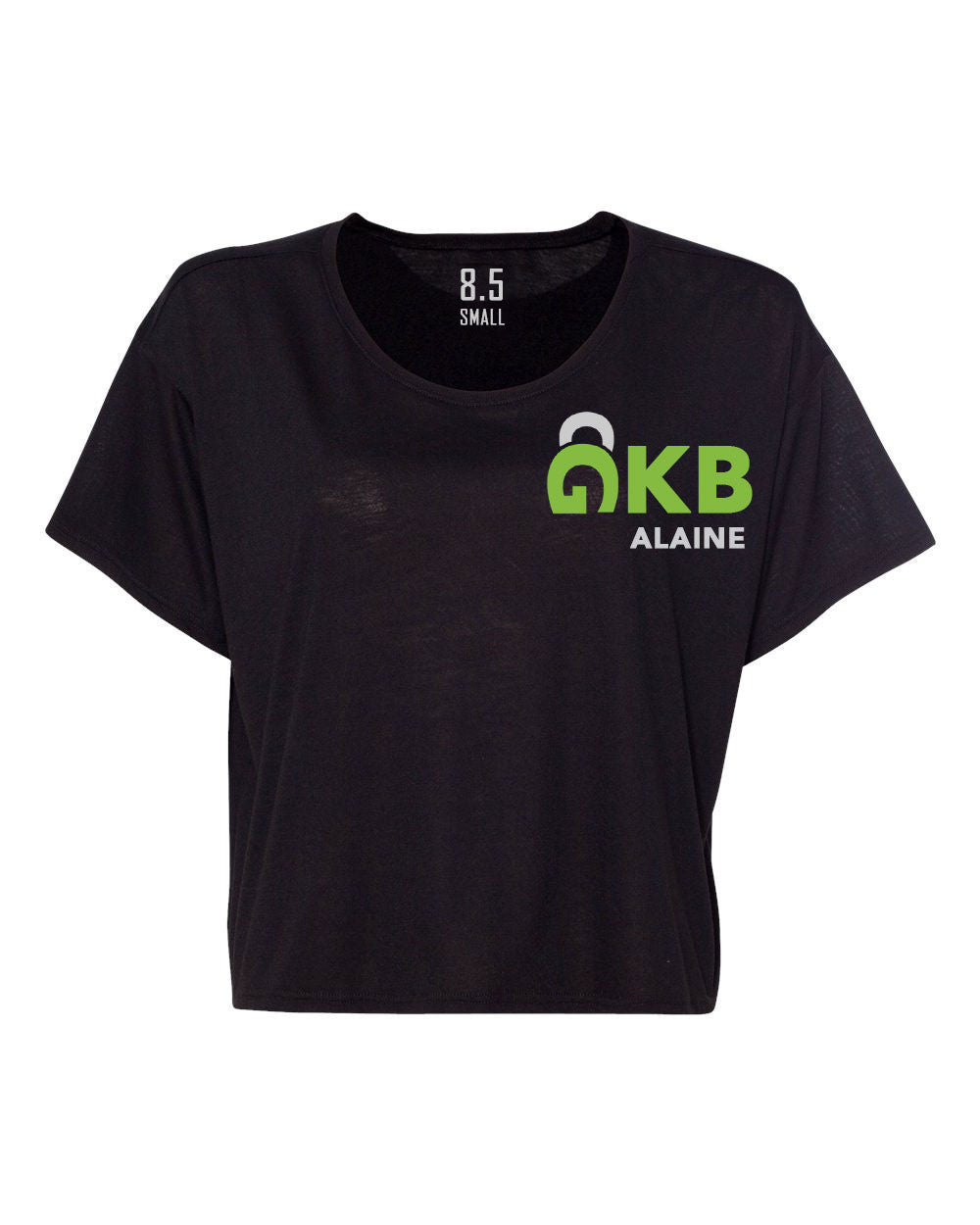 GKB Black Boxy Tee