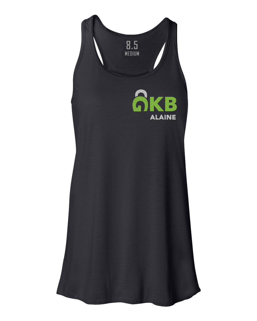 GKB Black Racer Back Tank