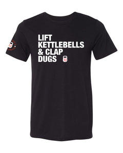 D13 - Lift Kettlebells & Clap Dugs