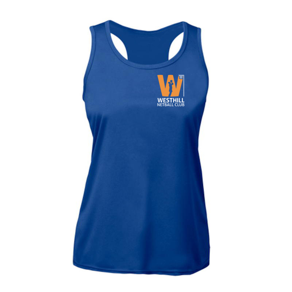 Westhill Netball Club Tank - Blue