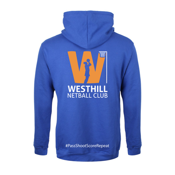 Westhill Netball Club Zip up Hoodie  - Junior