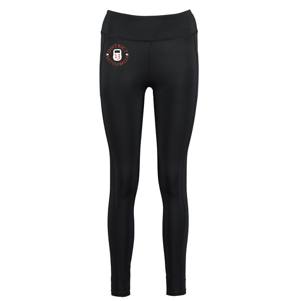 District 13 Black Leggings